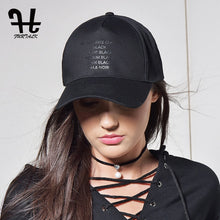 Load image into Gallery viewer, FURTALK Black Caps for Women Men Baseball Cap Fashion Brand Summer Snapback Adjustable Hip Hop Cap Female Dad Snapback Hats 2019