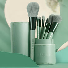 Lataa kuva Galleria-katseluun, DUESI 7pcs/8pcs/Barrel Makeup Brushes Set Blush Powder Eye Shadow Eyebrow Blending Lip Beauty Synthetic Foundation Brush Tools