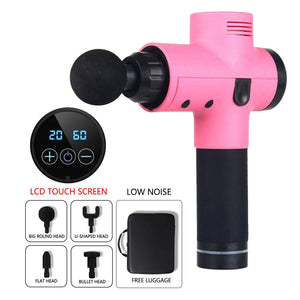 LCD Display Body Massage Gun