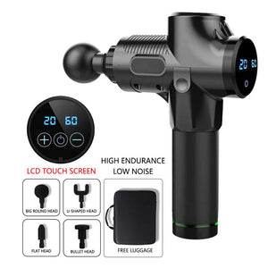 LCD Display Body Massage Gun