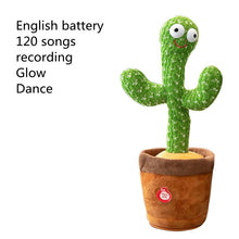 Cargar imagen en el visor de la galería, Lovely Talking Toy Dancing Cactus | Sound Record Repeat Toy | Best Christmas Gift for Your Kid
