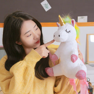 Lovely Rainbow Unicorn Backpack