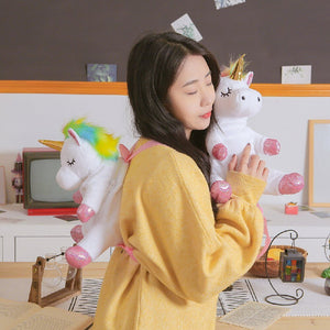 Lovely Rainbow Unicorn Backpack