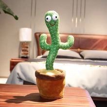 Load image into Gallery viewer, Lovely Talking Toy Dancing Cactus | Sound Record Repeat Toy | Best Christmas Gift for Your Kid
