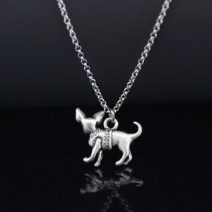 Chihuahua Dog Pendant Necklace