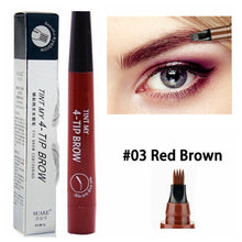 Indlæs billede til gallerivisning Eyebrow Liquid Pencil With Fork Tip
