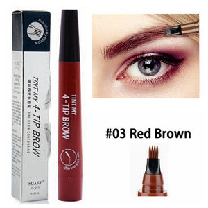 Eyebrow Liquid Pencil With Fork Tip