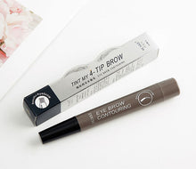 Indlæs billede til gallerivisning Eyebrow Liquid Pencil With Fork Tip
