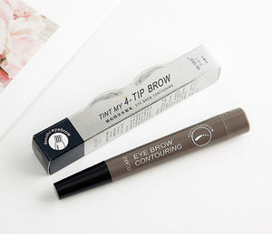 Eyebrow Liquid Pencil With Fork Tip