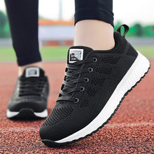 Load image into Gallery viewer, Shoes Woman Sneakers Spring Autumn Trainers Women Designer Shoes Basket Femme Women Fashion Mesh Tenis Feminino Casual Shoes
