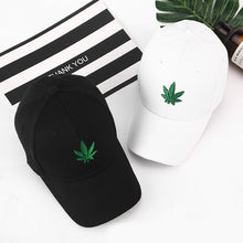 Cargar imagen en el visor de la galería, New New Maple leaves Baseball Cap for Men Women Embroidery Baseball Hat Sports Avoid Outdoor Sun Hot Adjustable Travel Cap
