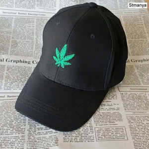 New New Maple leaves Baseball Cap for Men Women Embroidery Baseball Hat Sports Avoid Outdoor Sun Hot Adjustable Travel Cap