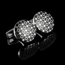 Carica l&#39;immagine nel visualizzatore di Gallery, French shirt cufflink for mens Brand designer Cuffs link Button male Gold High Quality Luxury Wedding
