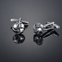 Carica l&#39;immagine nel visualizzatore di Gallery, New Arrive Shirt Cufflinks Festival Christmas Cuff Links For Wedding Party FashionWooden/Knot/Dragon Men Sleeve Shirt Cufflinks
