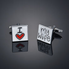 Cargar imagen en el visor de la galería, New Arrive Shirt Cufflinks Festival Christmas Cuff Links For Wedding Party FashionWooden/Knot/Dragon Men Sleeve Shirt Cufflinks
