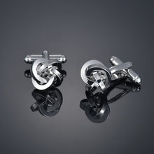 Indlæs billede til gallerivisning New Arrive Shirt Cufflinks Festival Christmas Cuff Links For Wedding Party FashionWooden/Knot/Dragon Men Sleeve Shirt Cufflinks
