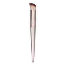 Load image into Gallery viewer, Wooden Champagne Makeup Brushes Set
