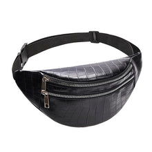 Cargar imagen en el visor de la galería, Women bag crocodile chest bag female Pu leather messenger handbag Fashion high quality shoulder crossbody bags for women 2019
