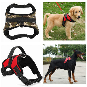 Dog Harness Collar Adjustable