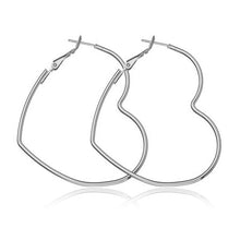 Carica l&#39;immagine nel visualizzatore di Gallery, 40mm 60mm 70mm 80mm Exaggerate Big Smooth Circle Hoop Earrings Brincos Simple Party Round Loop Earrings for Women Jewelry
