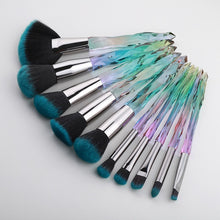 Load image into Gallery viewer, Crystal Makeup Brushes Set
