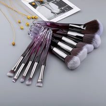 Load image into Gallery viewer, Crystal Makeup Brushes Set
