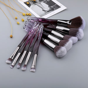 Crystal Makeup Brushes Set