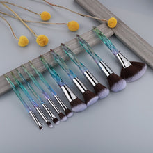 Load image into Gallery viewer, Crystal Makeup Brushes Set
