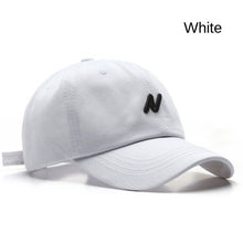 Cargar imagen en el visor de la galería, SLECKTON Casual Baseball Cap for Women and Men Fashion N Embroidery Summer Visors Cap Boy Girls Cotton Snapback Hat Casquette
