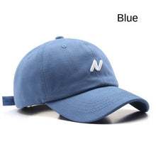 Carica l&#39;immagine nel visualizzatore di Gallery, SLECKTON Casual Baseball Cap for Women and Men Fashion N Embroidery Summer Visors Cap Boy Girls Cotton Snapback Hat Casquette
