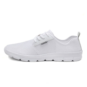 Women Lightweight Sneakers Air Cushion Ladies Trainers Basket Tenis Casual White Platform Flat Sneakers Breathable Mesh Comfort