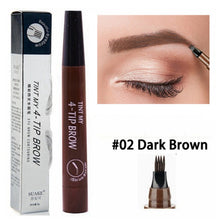 Indlæs billede til gallerivisning Eyebrow Liquid Pencil With Fork Tip
