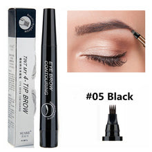 Indlæs billede til gallerivisning Eyebrow Liquid Pencil With Fork Tip
