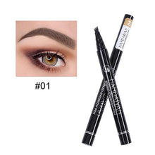 Lataa kuva Galleria-katseluun, Eyebrow Liquid Pencil With Fork Tip
