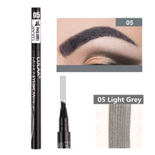 Lataa kuva Galleria-katseluun, Eyebrow Liquid Pencil With Fork Tip
