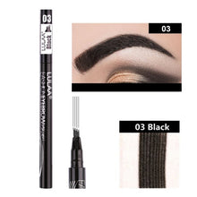 Lataa kuva Galleria-katseluun, Eyebrow Liquid Pencil With Fork Tip
