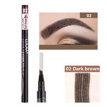 Lataa kuva Galleria-katseluun, Eyebrow Liquid Pencil With Fork Tip
