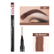 Ladda upp bild till gallerivisning, Eyebrow Liquid Pencil With Fork Tip
