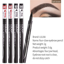 Carica l&#39;immagine nel visualizzatore di Gallery, Eyebrow Liquid Pencil With Fork Tip
