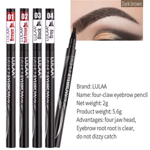 Eyebrow Liquid Pencil With Fork Tip