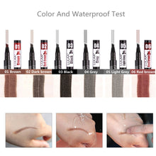 Cargar imagen en el visor de la galería, Eyebrow Liquid Pencil With Fork Tip
