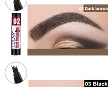 Lataa kuva Galleria-katseluun, Eyebrow Liquid Pencil With Fork Tip
