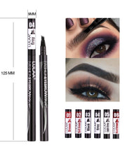 Carica l&#39;immagine nel visualizzatore di Gallery, Eyebrow Liquid Pencil With Fork Tip
