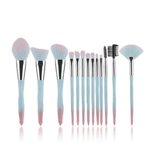 Load image into Gallery viewer, Crystal Makeup Brushes Set
