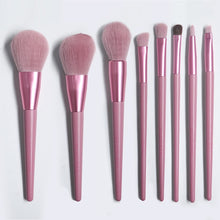 Carica l&#39;immagine nel visualizzatore di Gallery, DUESI 7pcs/8pcs/Barrel Makeup Brushes Set Blush Powder Eye Shadow Eyebrow Blending Lip Beauty Synthetic Foundation Brush Tools
