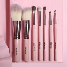 Carica l&#39;immagine nel visualizzatore di Gallery, DUESI 7pcs/8pcs/Barrel Makeup Brushes Set Blush Powder Eye Shadow Eyebrow Blending Lip Beauty Synthetic Foundation Brush Tools
