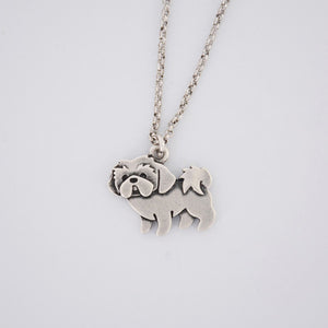 Cute Shih Tzu Pendant Necklace