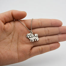 Ladda upp bild till gallerivisning, Cute Shih Tzu Pendant Necklace
