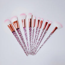 Ladda upp bild till gallerivisning, Unicorn Crystal Handle Foundation Brushes
