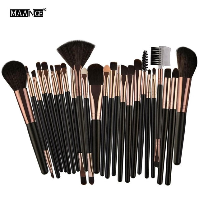 25pcs Makeup Brushes Set